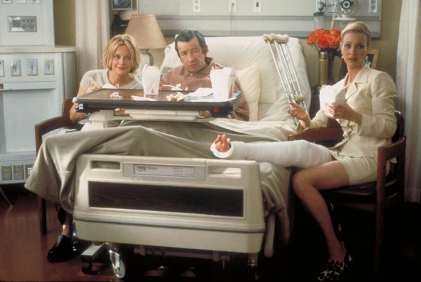 Bild 1 von 3: Ein Krankenhausbesuch bringt Eve (Meg Ryan, l.) und Maddy (Lisa Kudrow, r.) mit ihrem störrischen Vater Lou (Walter Matthau, M.) zusammen  - zwischen Fast Food, Erinnerungen und alten Spannungen.