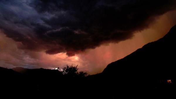 Bild 1 von 39: Im Bild: Sturm und Gewitter.