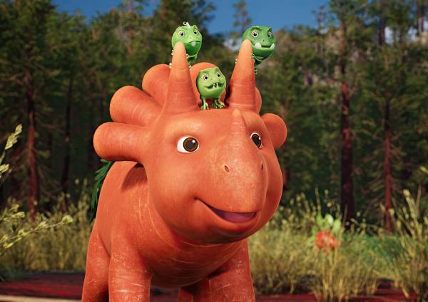 Bild 1 von 2: Ginger hat eine Idee - sie will mit ihren drei \