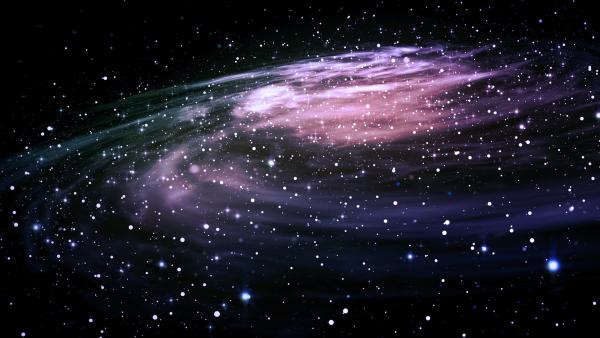 Bild 1 von 6: Spiralgalaxien, wie unsere Milchstraße, prägen das Bild des Kosmos'.