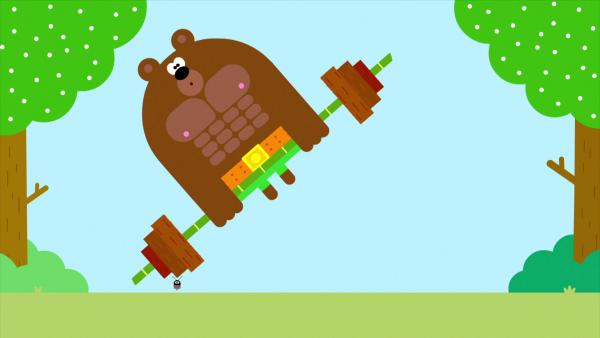 Bild 1 von 1: Duggee und die Quirlies suchen Gegenteile.