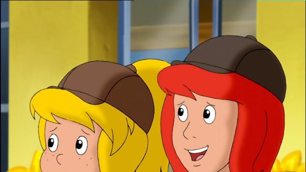 Bild 1 von 3: Bibi (l.) und Tina (r.) sind ein unschlagbares Team.