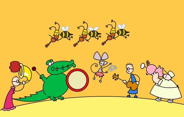 Bild 1 von 2: TOM ist verwirrt. Irgendwie spielen alle durcheinander.