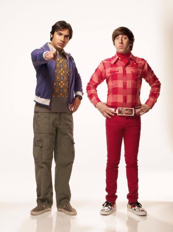 Bild 1 von 26: (5. Staffel) - Sind sich nicht immer einig: Howard (Simon Helberg, r.) und Rajesh (Kunal Nayyar, l.) ...