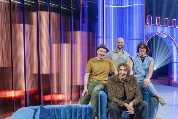 Bild 1 von 21: Vorne: Berni Wagner. Dahinter von links: Stefan Danziger, Pius Paschke und Eva Karl Faltermeier.