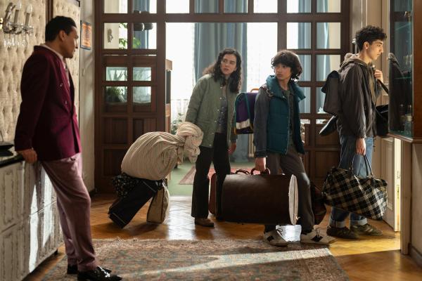 Bild 1 von 31: Im Bild: Sabiullah Anwar (Faras jung), Mariam Hage (Ashana jung), Elyas Seidi Reza jung), Ilia Hamdollah (Hamid jung).