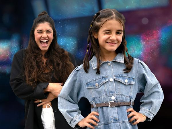 Bild 1 von 4: Die 8-jährige Sara (rechts) macht gemeinsam mit der \