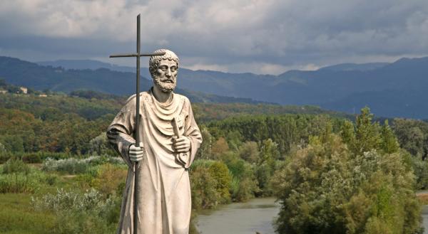Bild 1 von 4: Seit Jahrhunderten wandern Pilger aus dem Norden Europas auf der Via Francigena bis nach Rom - ins Zentrum der Christenheit. Bis heute hat der alte Pilgerweg seinen Reiz nicht verloren.