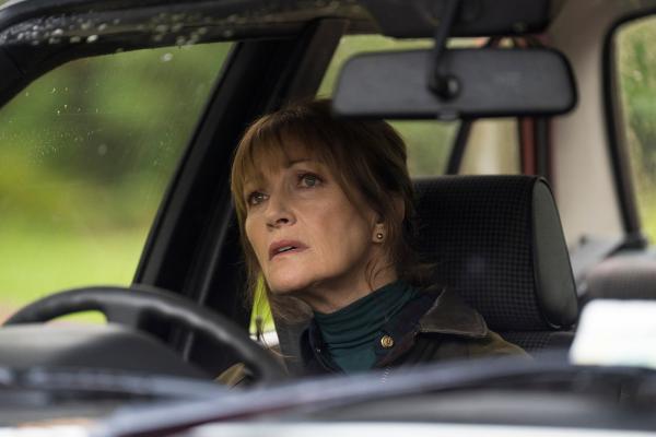 Bild 1 von 5: Harry Wild (Jane Seymour) steht vor einem kniffligen Rätsel: Wie konnte ein Mörder unbeobachtet in den versiegelten Panikraum eines Hauses gelangen - und auch wieder heraus?