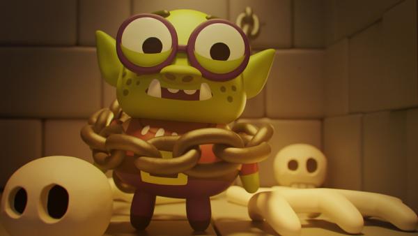 Bild 1 von 2: Oggi findet, dass man noch viel besser schlafen kann, wenn man sich nachts anketten lässt.
© ZDF/2023 DR, Sparre Production, GODO Films - Honorarfreie Verwendung gemäß AGB im engen inhaltlichen redaktionellen Zusammenhang mit genannter Sendung bei Nennung \