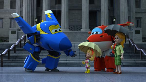 Bild 1 von 6: Jerome kommt, um den verlorenen Teddy wiederzufinden.© KiKA/FunnyFlux/QianQi/EBS/CJ E&M - Honorarfreie Verwendung gemäß AGB im redaktionellen Zusammenhang mit genannter Sendung bei Nennung \