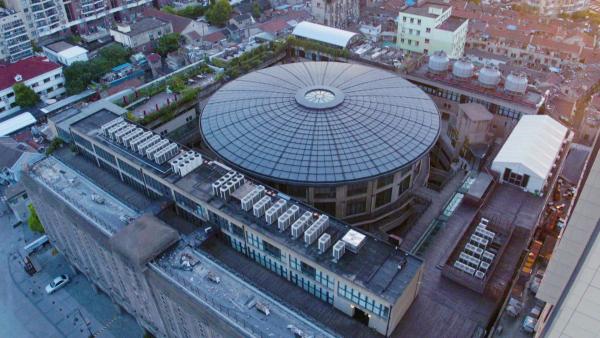 Bild 1 von 2: Das Schlachthaus in Shanghai ist ein Labyrinth aus Treppen, Rampen und Mauern.