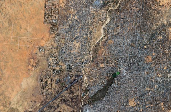 Bild 1 von 1: Mithilfe der Analyse von Satellitenbildern ist es Forschern der US-Universität Yale gelungen, die Tragödie im Sudan sichtbar zu machen.