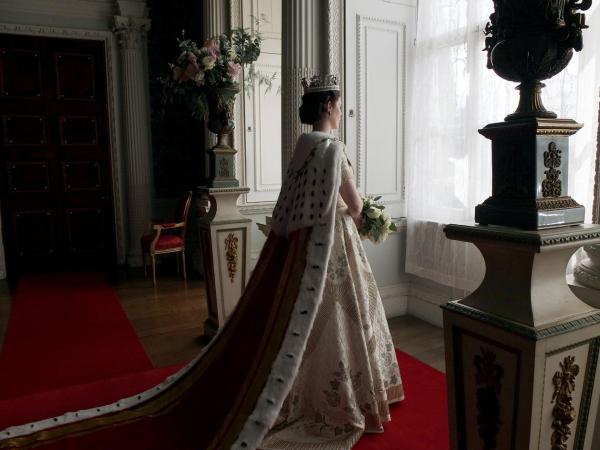 Bild 1 von 2: Im Bild: Queen Elizabeth vor ihrer Krönung.