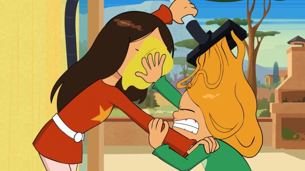 Bild 1 von 5: Wendy und Marine sind nicht zimperlich bei der Wahl der Waffen.