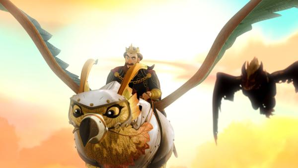Bild 1 von 8: König Uther erlebt auf seinem Ausflug eine unangenehme Überraschung.