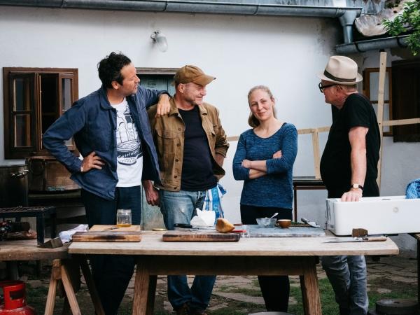 Bild 1 von 1: Ingo Pertramer, Florian Holzer, Julia Marksteiner, Thomas Nowak.