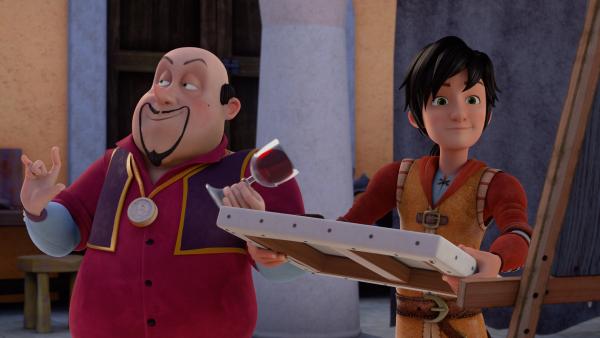 Bild 1 von 3: Ducchio hält nichts von Leos (r.) Bildern.