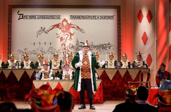 Bild 1 von 3: Das Stockacher Narrengericht.