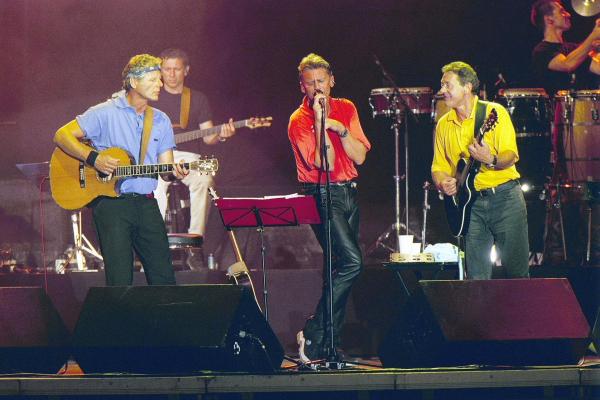 Bild 1 von 1: Im Bild: Georg Danzer, Rainhard Fendrich, Wolfgang Ambros.