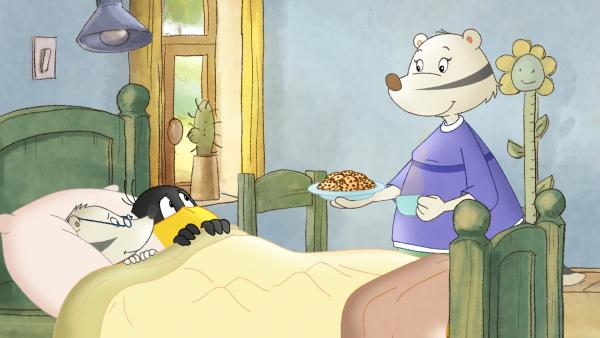 Bild 1 von 5: Für so leckere Kekse stellt sich Socke auch mal krank.