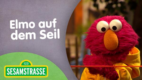 Bild 1 von 2: Elmo und das Seil