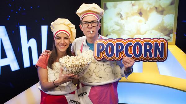 Bild 1 von 1: Heute heißt es wieder: Kochschürzen an und ran an den Herd! Clarissa und Ralph machen Popcorn. Und während die Maiskörner fröhlich im Topf nach oben poppen, widmen sich die beiden Hobby-Köche unserem Darm und seiner Verdauungstätigkeit.