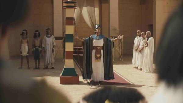 Bild 1 von 5: Im 30. Regierungsjahr feiert Ramses II. sein erstes Sed-Fest. Bei verschiedenen Ritualen beweist er seinem Volk, dass er nach wie vor regierungsfähig ist.