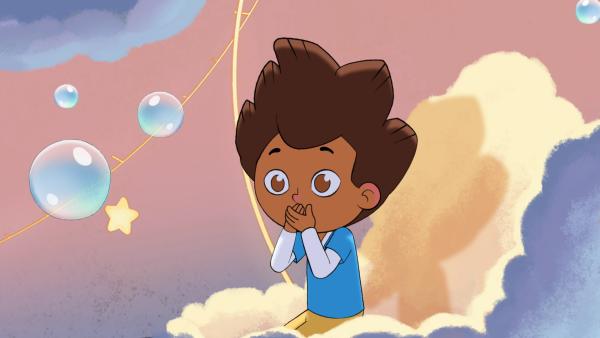 Bild 1 von 2: Elias hat Angst, seinen Zahn zu verlieren.