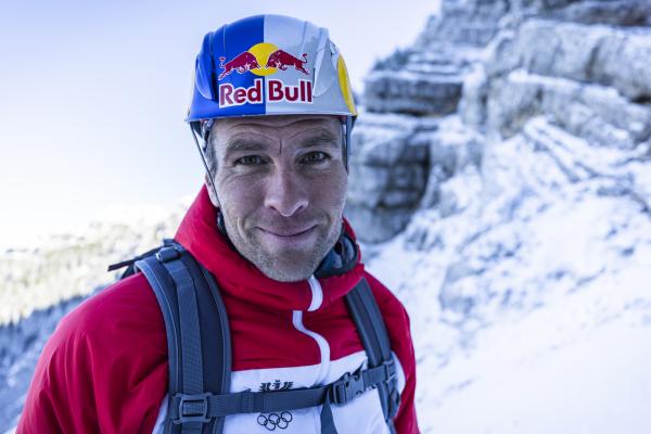 Bild 1 von 14: Benjamin Karl in der Ötscher Nordwand während ServusTVs \