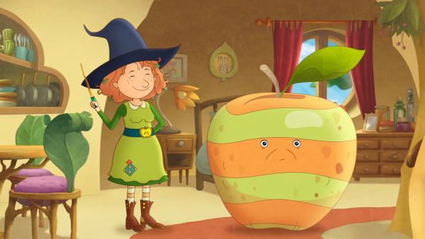 Bild 1 von 5: Den Verwandlungszauber beherrscht Petronella für die Zauberprüfung.© ZDF/Akkord Film/Bastei Lübbe AG - Honorarfreie Verwendung gemäß AGB im redaktionellen Zusammenhang mit genannter Sendung bei Nennung \