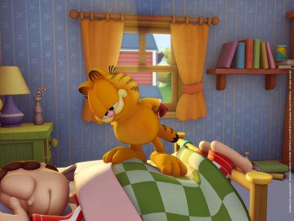 Bild 1 von 2: Jon hat Garfields Geburtstag vergessen.