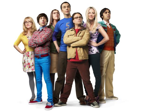 Bild 1 von 28: (7. Staffel) - Eine ganz besondere Truppe: (v.l.n.r.) Bernadette (Melissa Rauch), Howard (Simon Helberg), Amy (Mayim Bialik), Sheldon (Jim Parsons), Leonard (Johnny Galecki), Penny (Kaley Cuoco) und Raj (Kunal Nayyar) ...