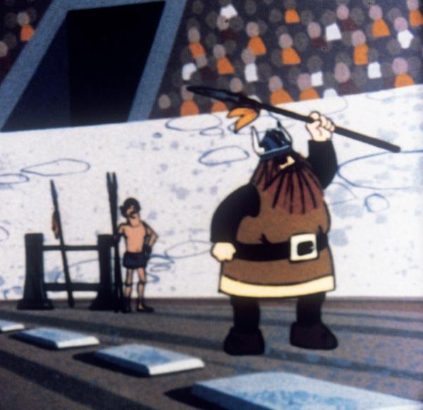 Bild 1 von 5: Im Bild: Halver kämpft bei der Olympiade als Speerwerfer.