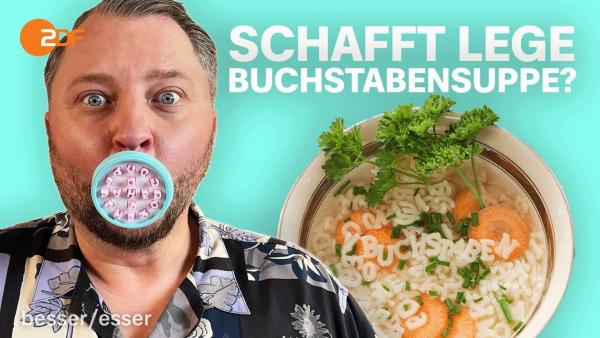 Bild 1 von 3: Schafft Lege Buchstabensuppe?