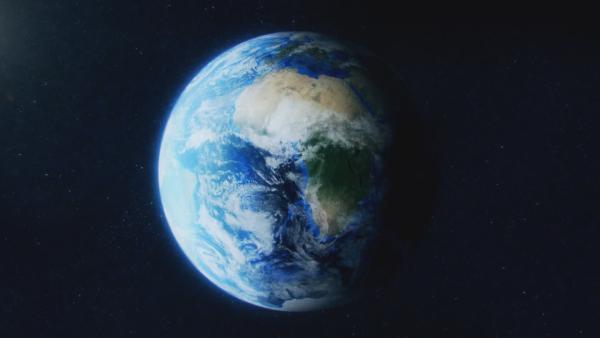 Bild 1 von 3: Die Erde ist unser blauer Planet. Etwa zwei Drittel der Erdoberfläche ist mit Wasser bedeckt. Woher es kommt, ist noch immer ein Rätsel.