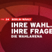 Berlin wählt: Ihre Wahl. Ihre Fragen