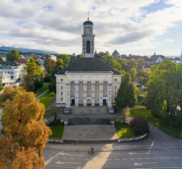 Bild 1 von 2: Evangelischer Gottesdienst aus der Stadtkirche Solothurn