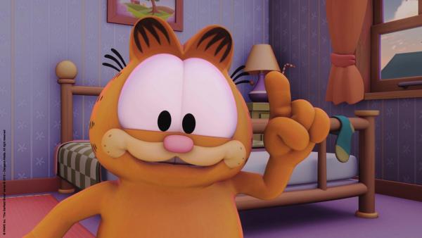 Bild 1 von 2: Garfield hat eine Idee.