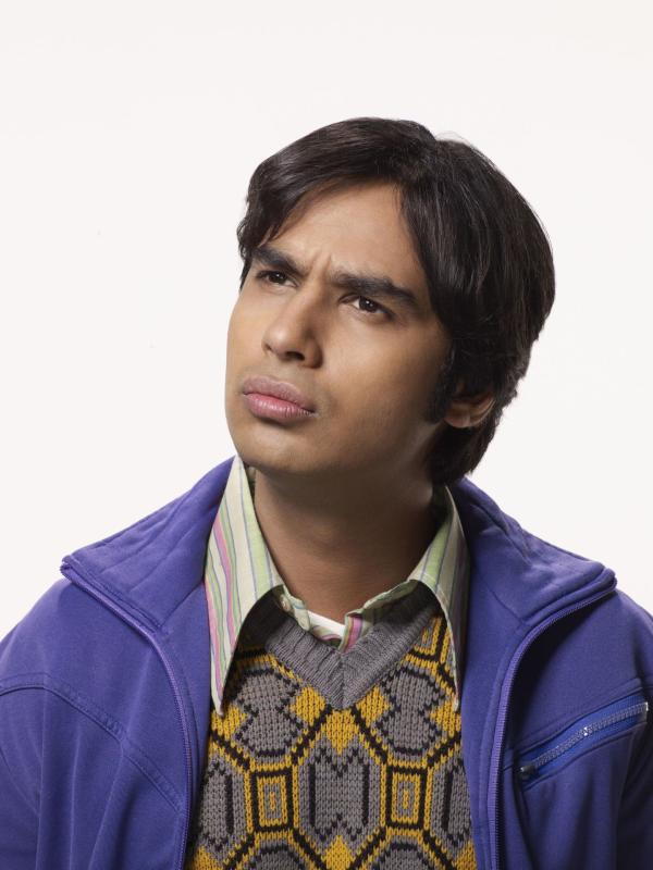 Bild 1 von 31: (4. Staffel) - Führt ein ziemlich seltsames Leben: Rajesh (Kunal Nayyar) ...