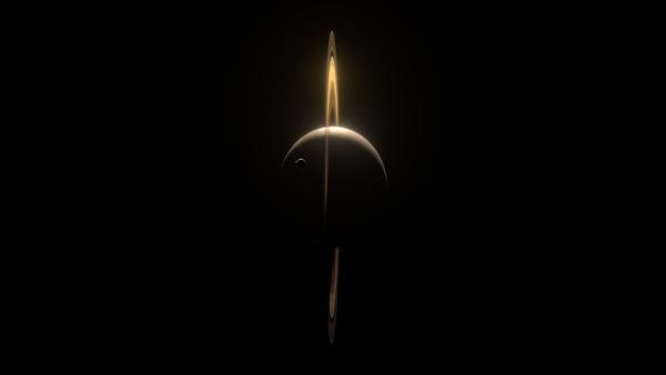 Bild 1 von 3: Der Saturn ist der sechste Planet von der Sonne aus gesehen. Seine einzigartigen hellen eisigen Ringe machen ihn zum Juwel des Sonnensystems.