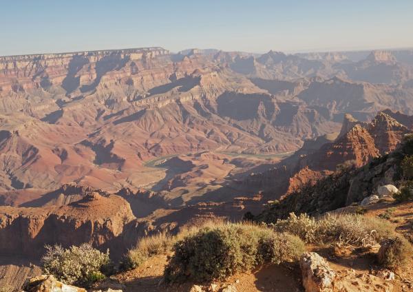 Bild 1 von 10: Der Grand Canyon zählt zum Unesco-Weltnaturerbe. Er ist eines der spektakulärsten Naturwunder der Erde.