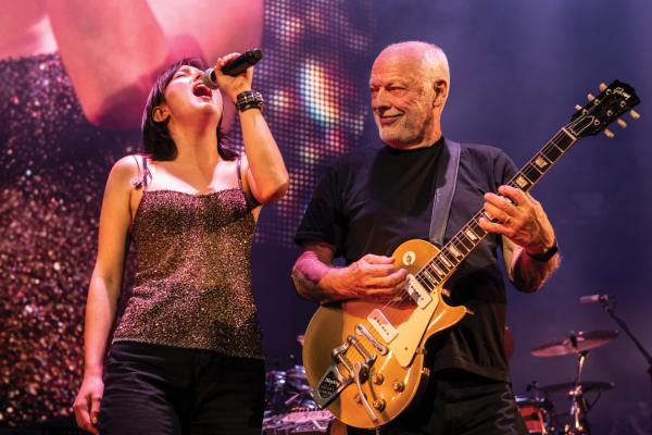 Bild 1 von 1: David Gilmour und Tochter Romany