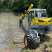Baumaschine auf vier Beinen - Schreitbagger im Einsatz