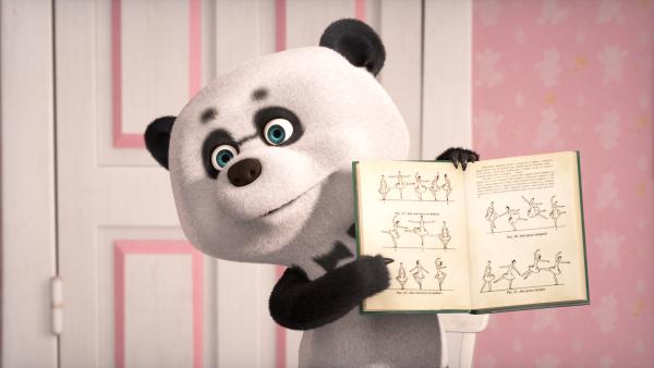 Bild 1 von 6: Panda begeistert sich für Ballett.