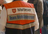Helfer im Einsatz