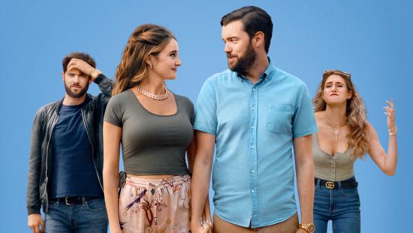 Bild 1 von 6: Als sich die Roboter-Doubles zweier Beziehungs-Hochstapler ineinander verlieben und durchbrennen, müssen sich ihre menschlichen Originale zusammentun, damit der Schwindel nicht auffliegt.. (Foto: Shailene Woodley, Jack Whitehall)