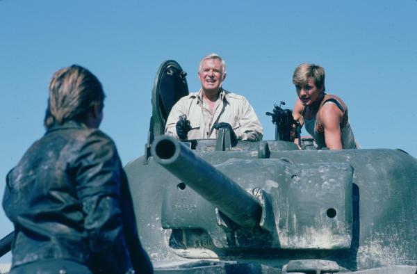 Bild 1 von 3: Hannibal (George Peppard, l.); Face (Dirk Benedict, r.)