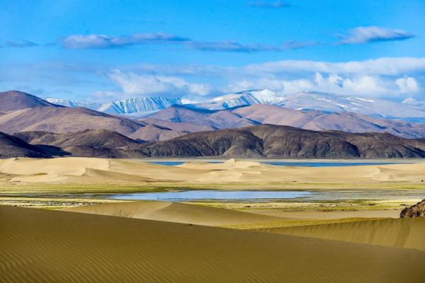 Bild 1 von 51: Im Bild: Sanddünen am Yarlung Tsangpo.