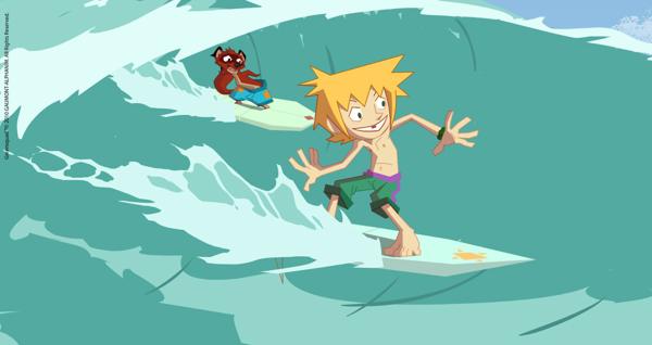 Bild 1 von 3: Die Kinder verbringen ihre Freizeit am Strand.